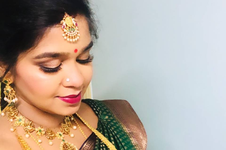 Bridal makeup