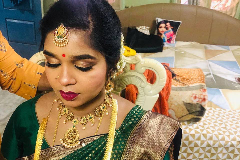 Bridal makeup