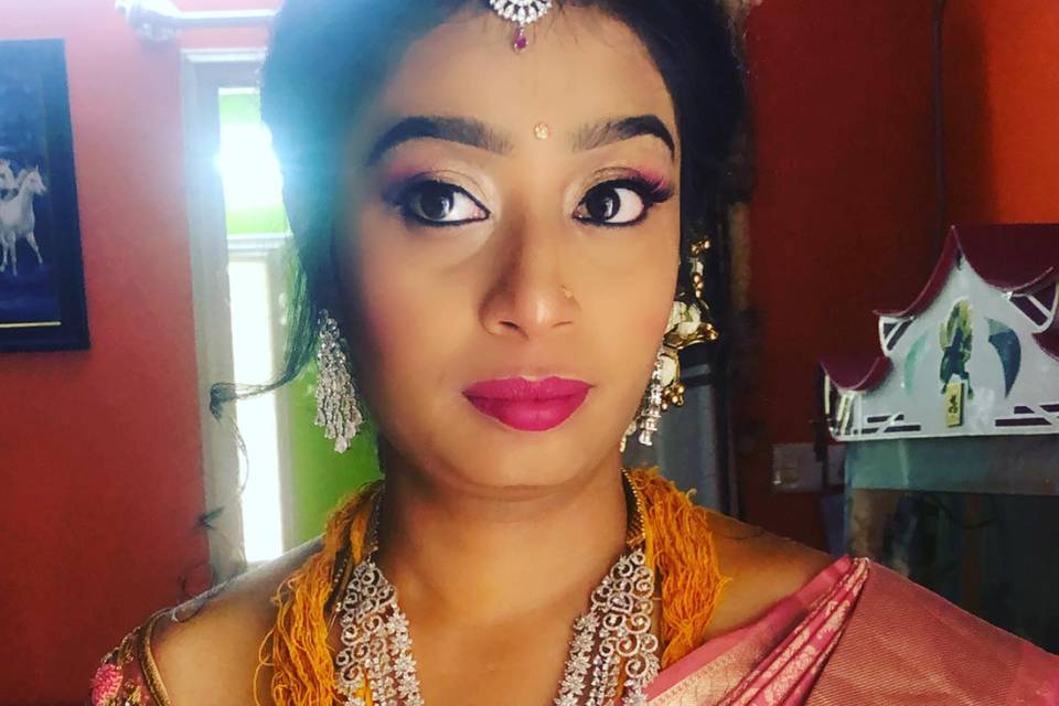 Bridal makeup