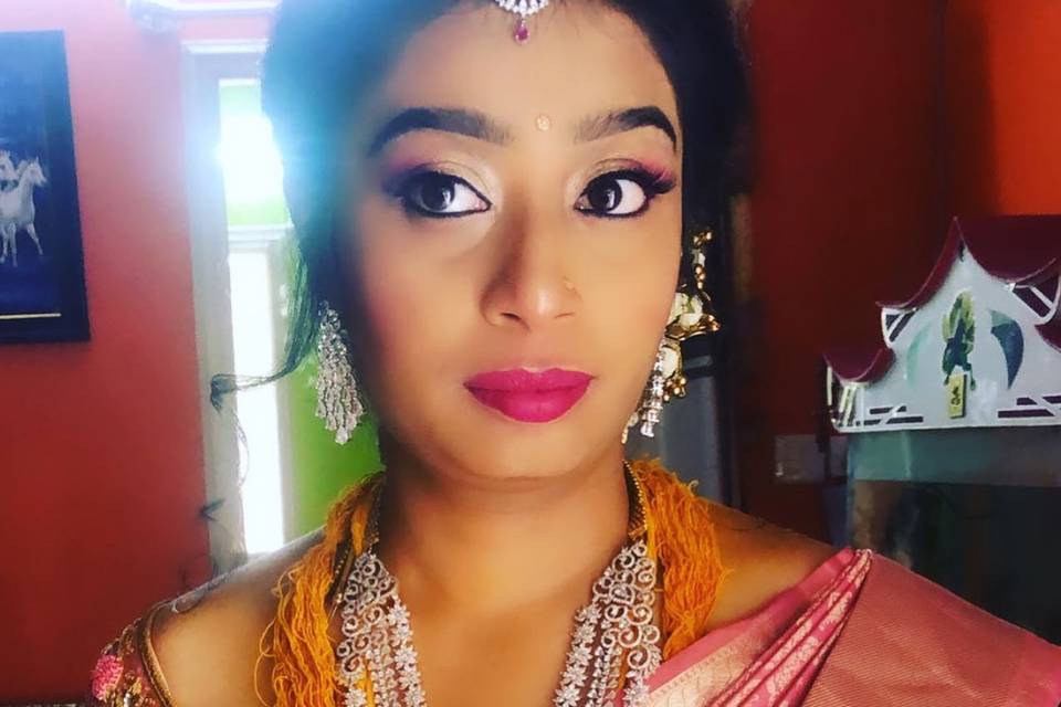 Bridal makeup