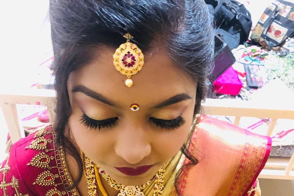 Bridal makeup