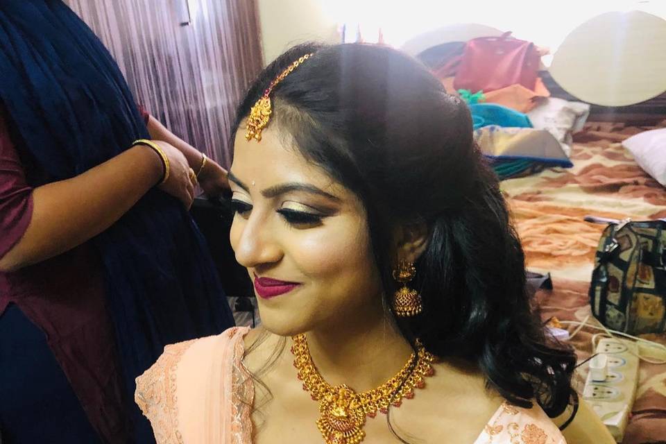 Bridal makeup