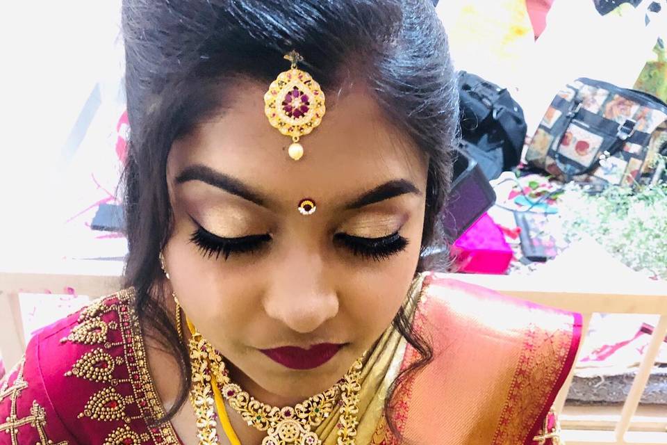 Bridal makeup