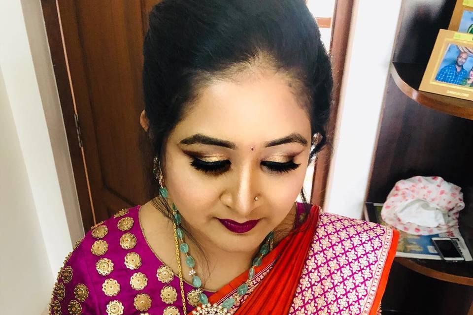 Bridal makeup