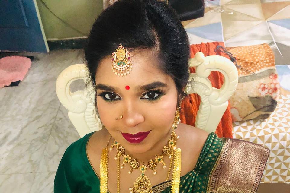 Bridal makeup