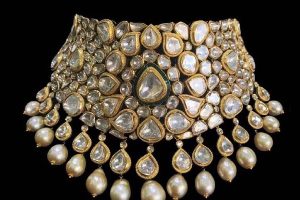 VeroniQ Trends-Kundan Necklace