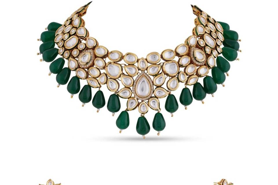 VeroniQ Trends-Kundan Necklace