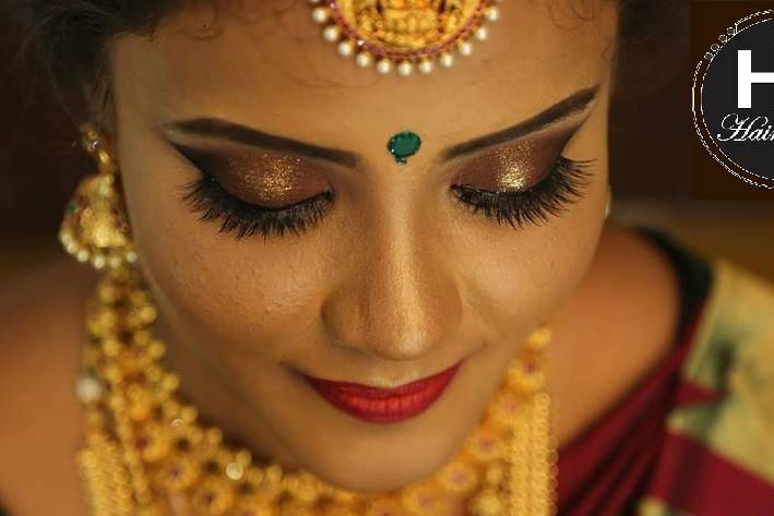 Bridal makeup