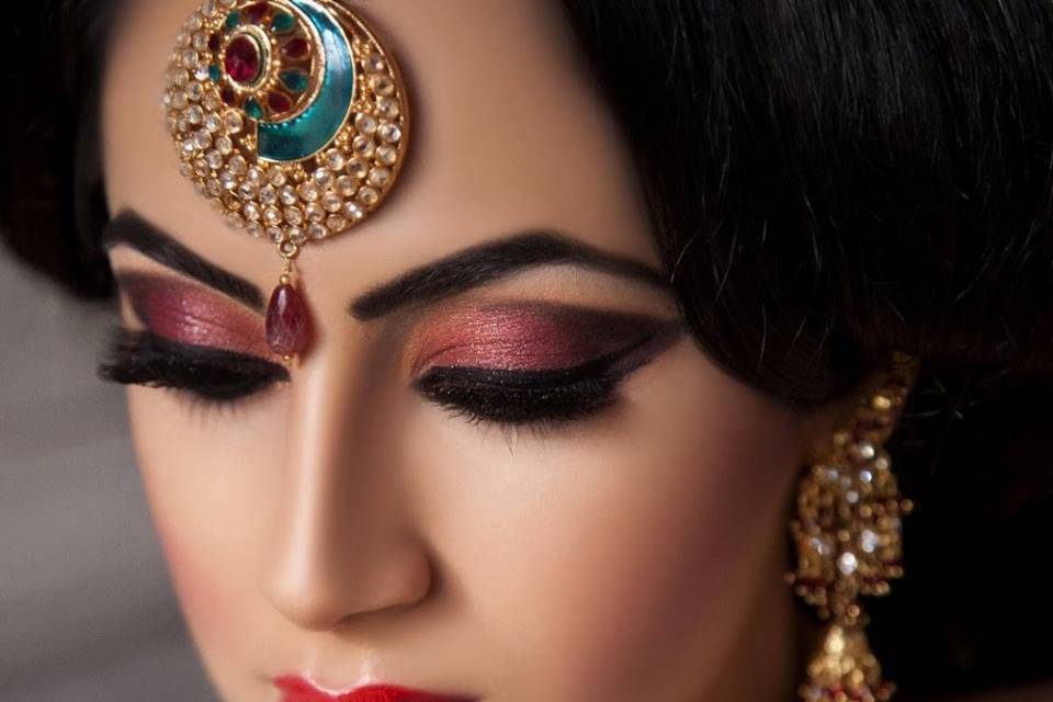 Bridal makeup