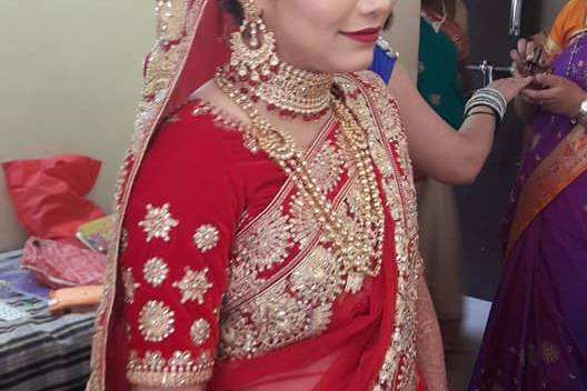 Bridal makeup