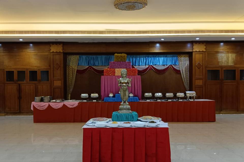 Catering setup