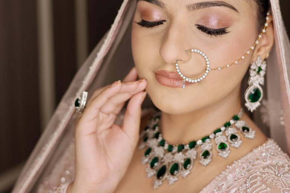 Bridal makeup