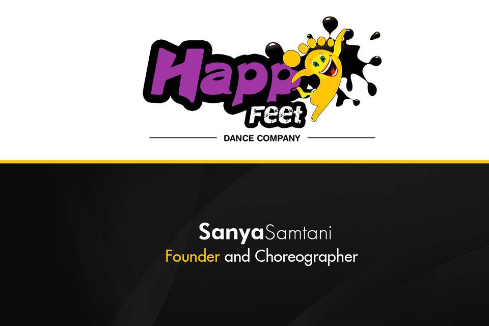 Happy Feet Dance Company Logo