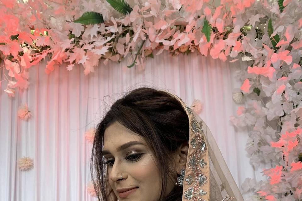 Bridal makeup