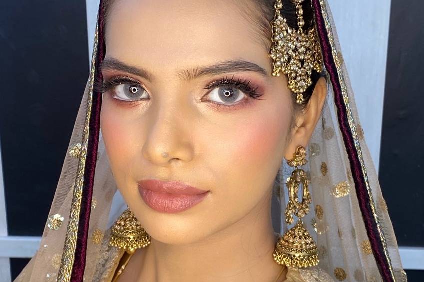 Bridal makeup