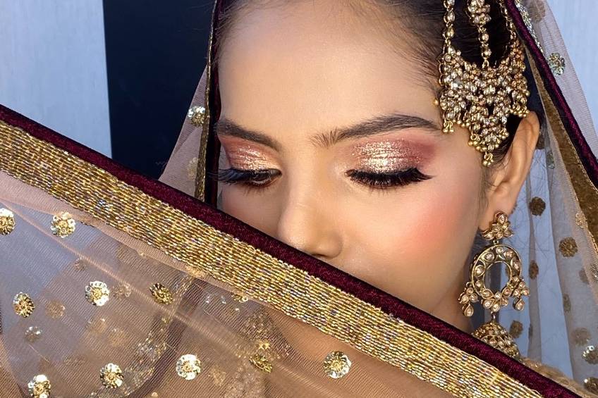 Bridal makeup