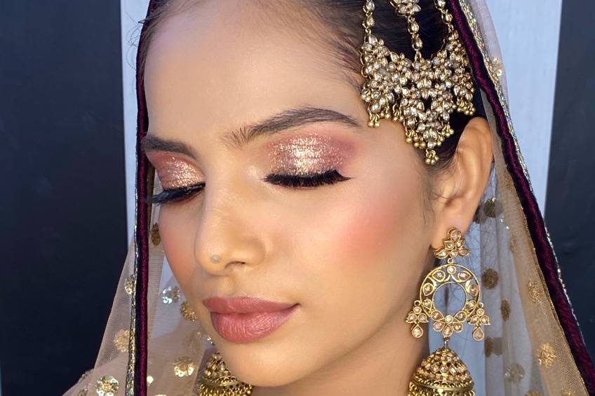 Bridal makeup