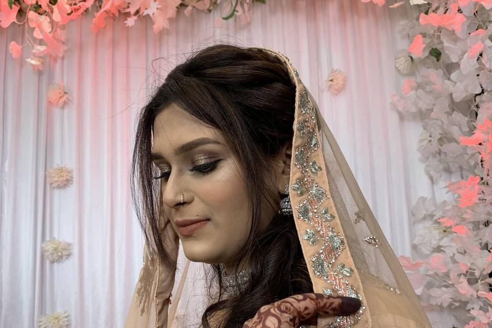 Bridal makeup