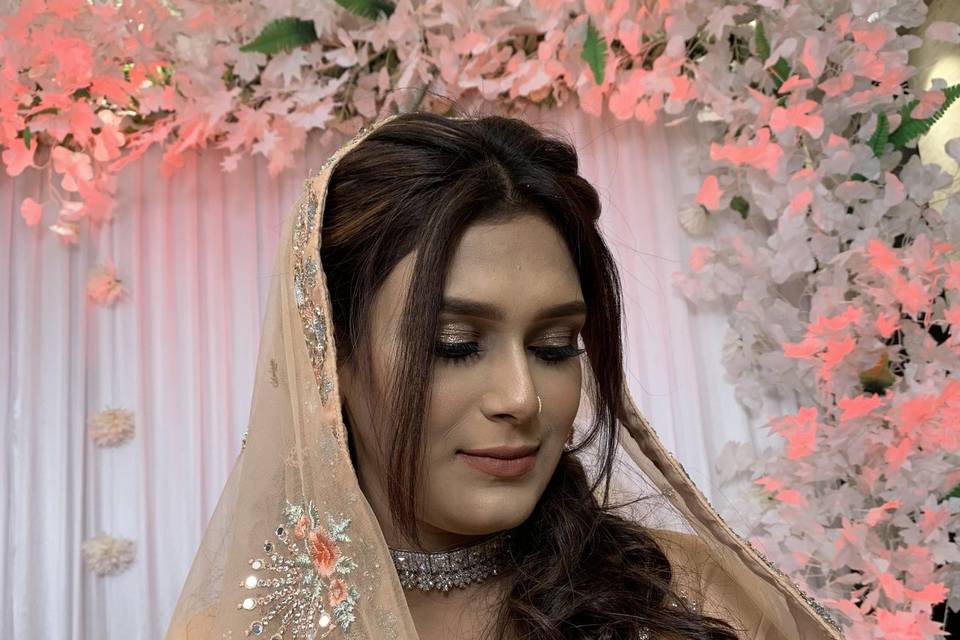 Bridal makeup