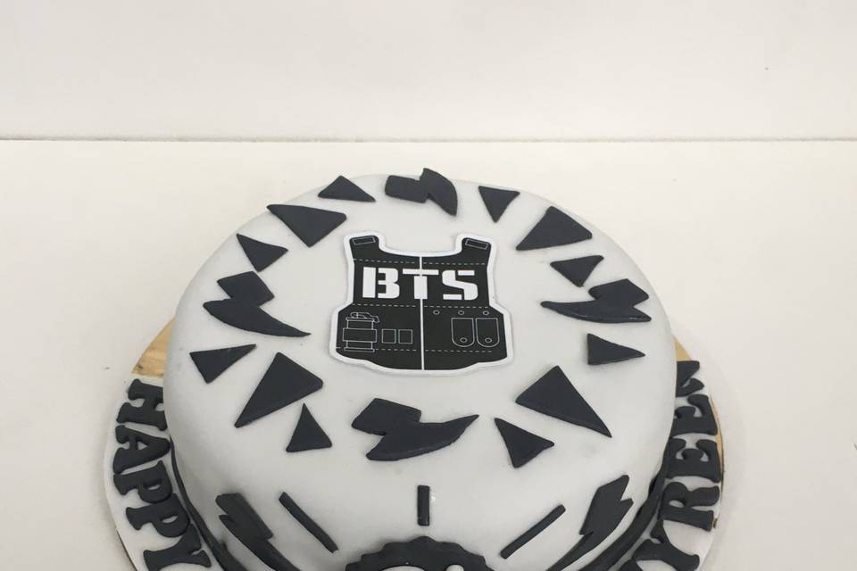 BTS Themed Cake