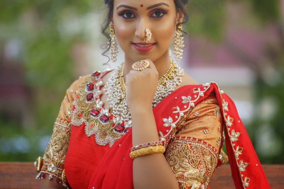 Bridal makeup