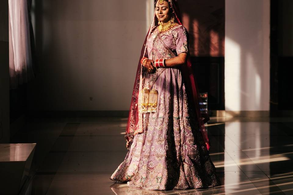 Harman On Her Wedding Day