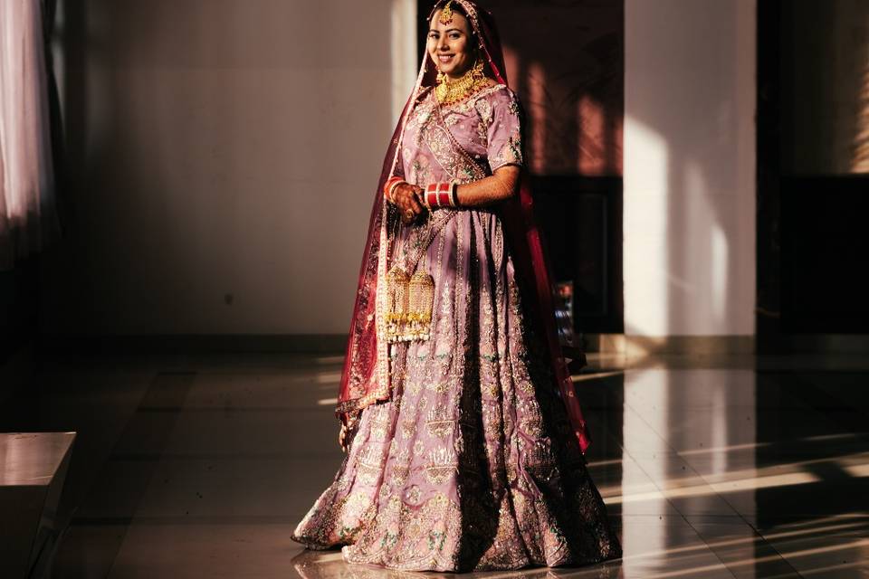 Harman On Her Wedding Day