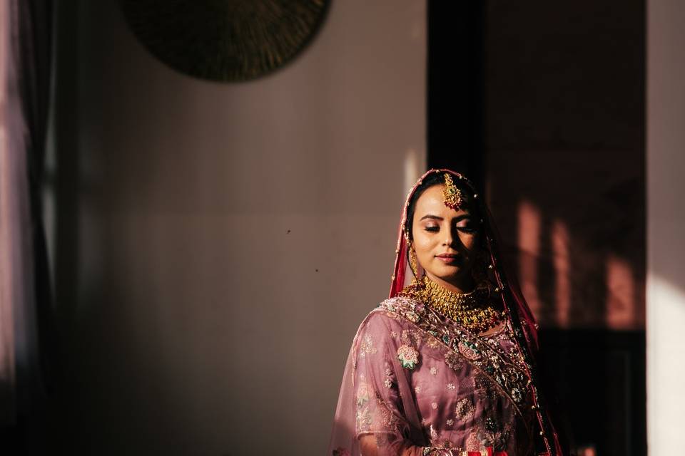 Harman On Her Wedding Day