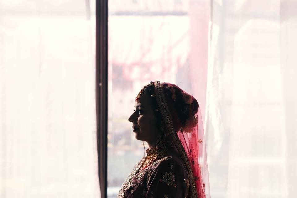 Harman On Her Wedding Day