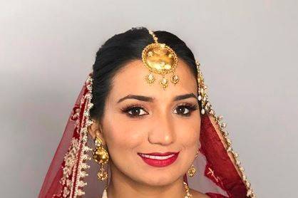 Bridal makeup