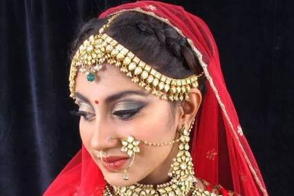 Bridal makeup