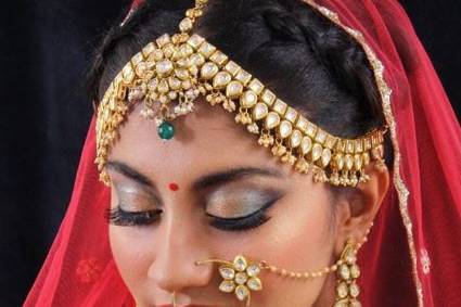 Bridal makeup