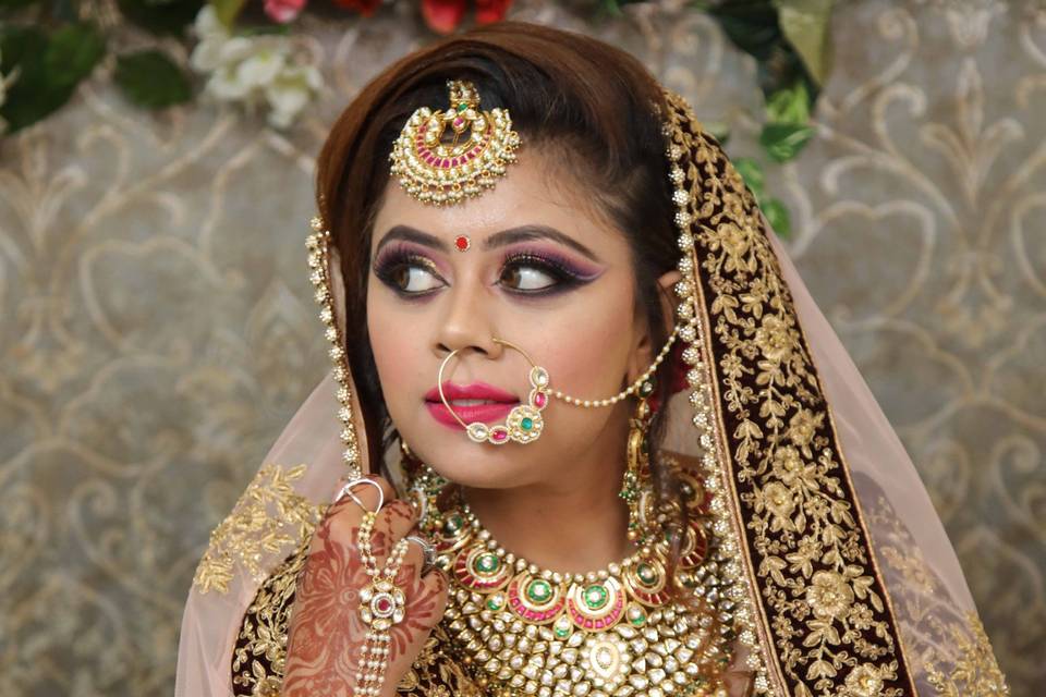 Airbrush Sangeet Bride