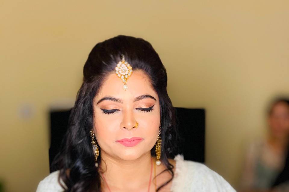 Bridal makeup