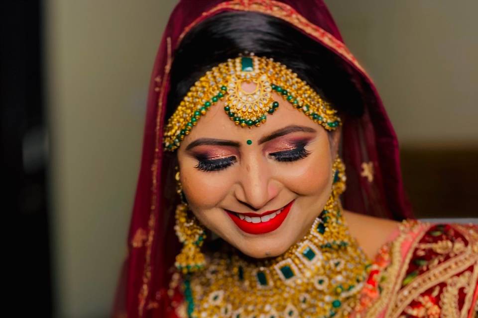 Bridal makeup