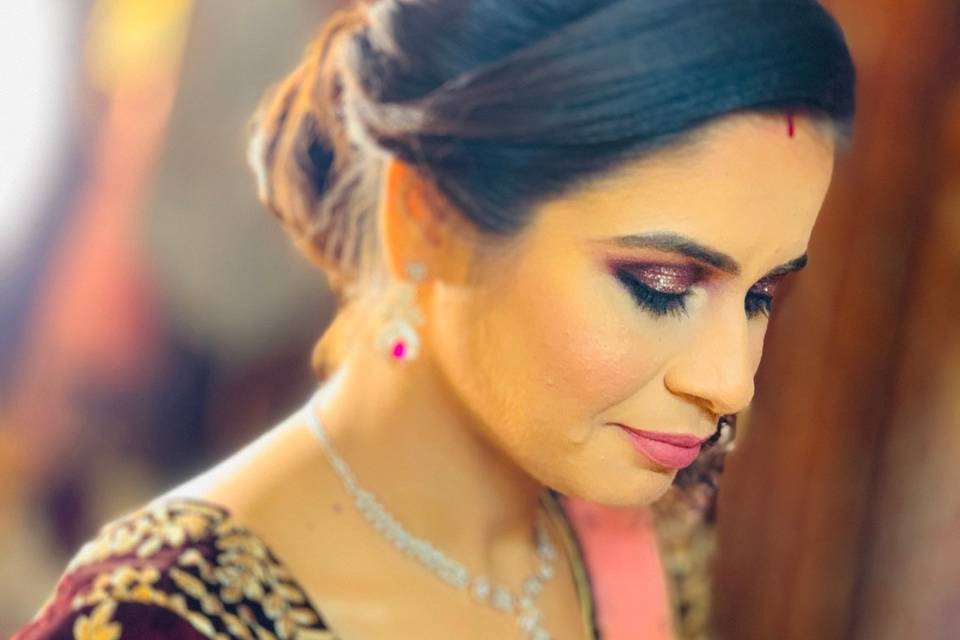 Bridal makeup