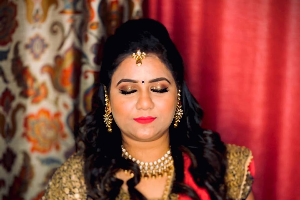 Bridal makeup