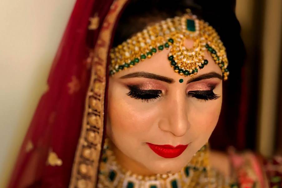 Bridal look