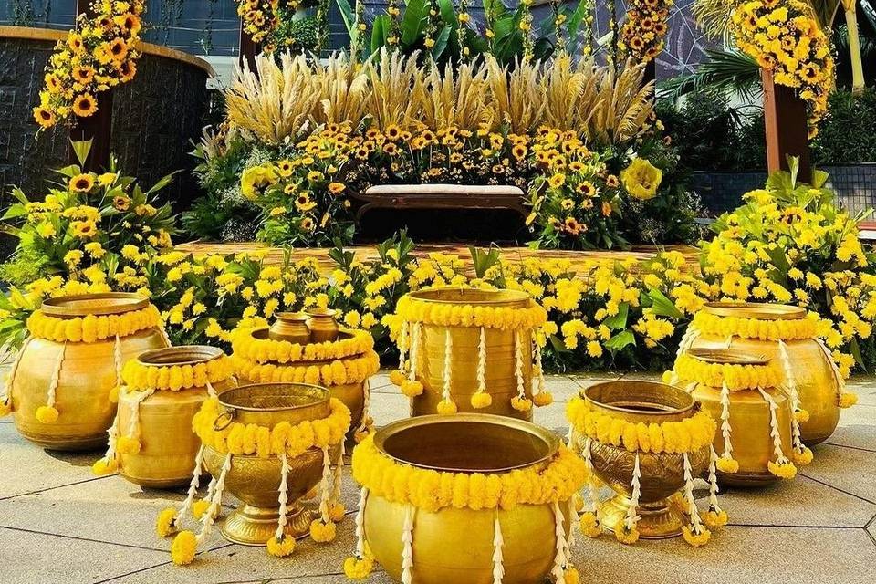 Haldi decor