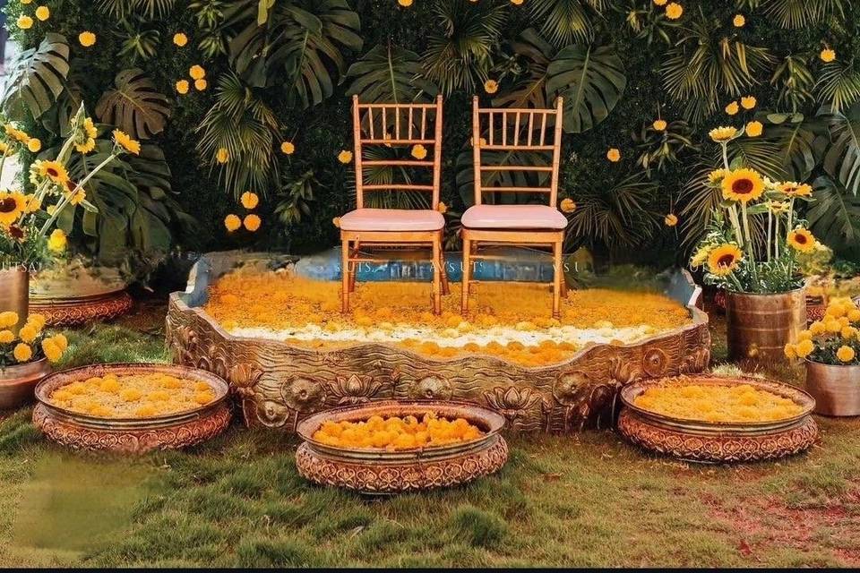 Haldi decor