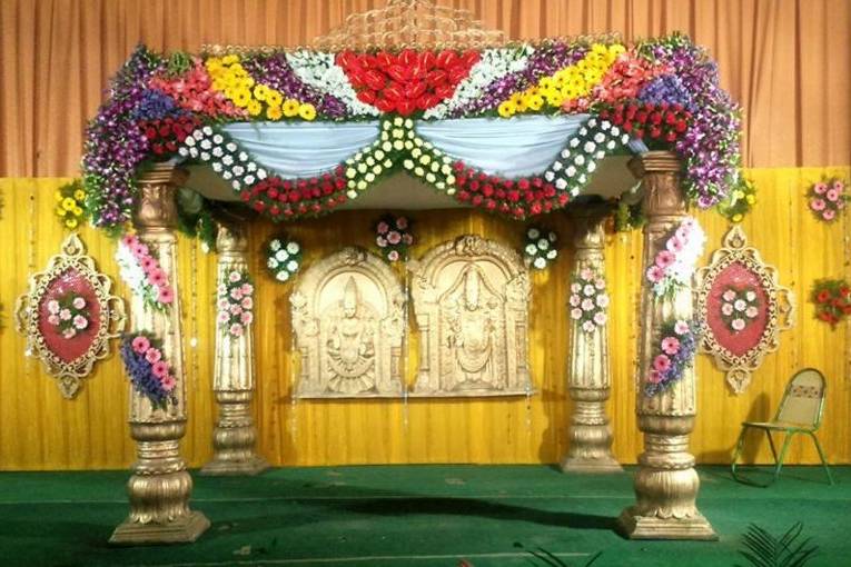 Om Sri Sai Flower Decorations