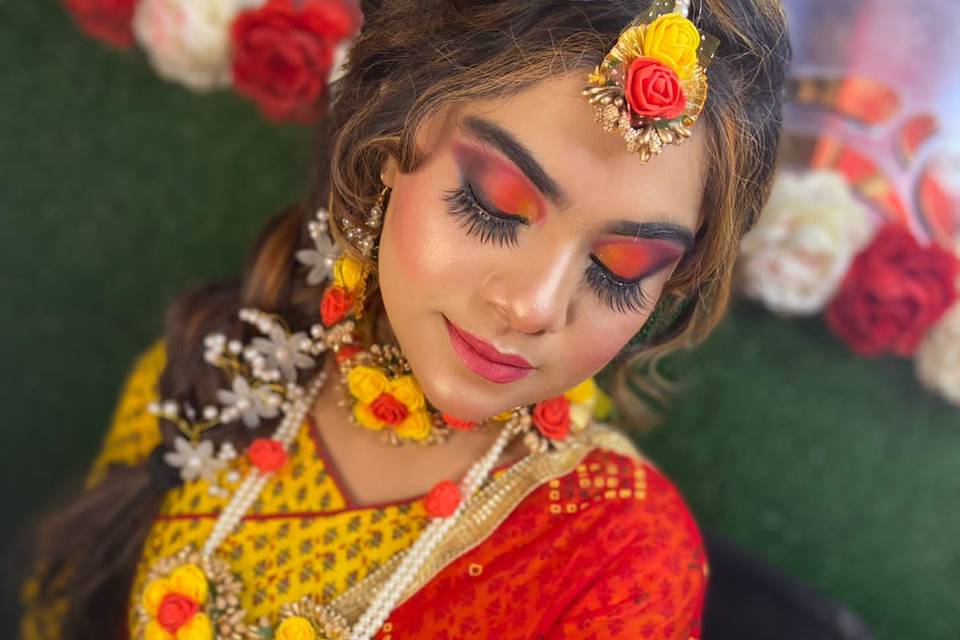 Bridal makeup