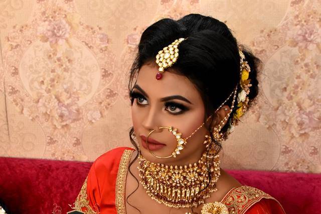 Bridal makeup