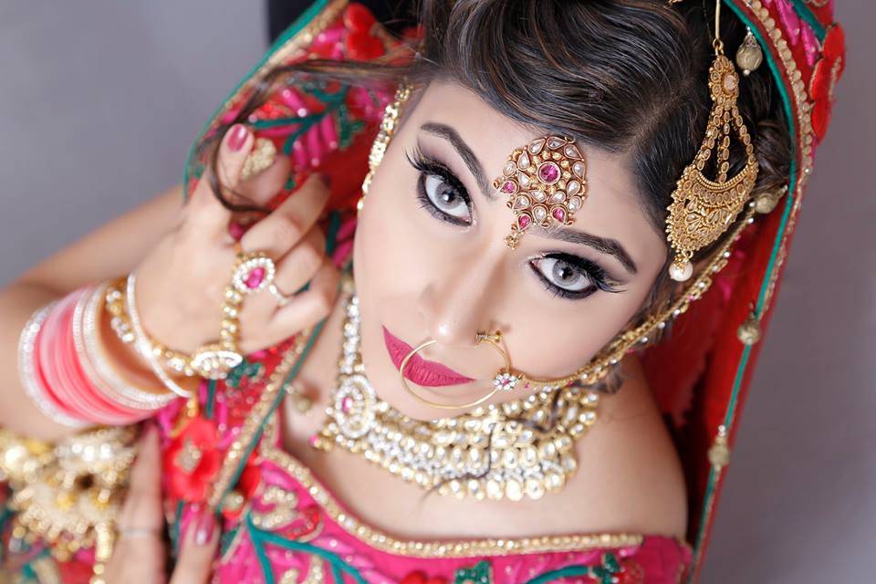 Bridal makeup