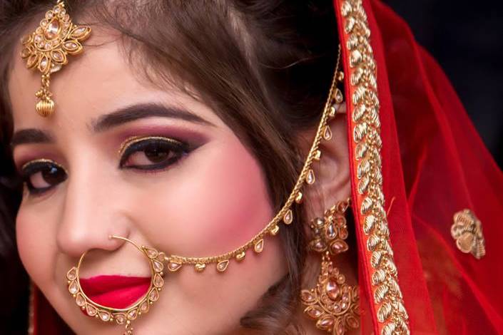 Bridal makeup