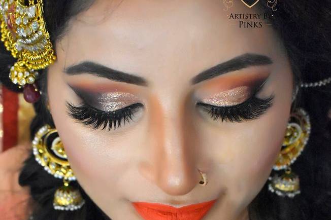 Bridal makeup