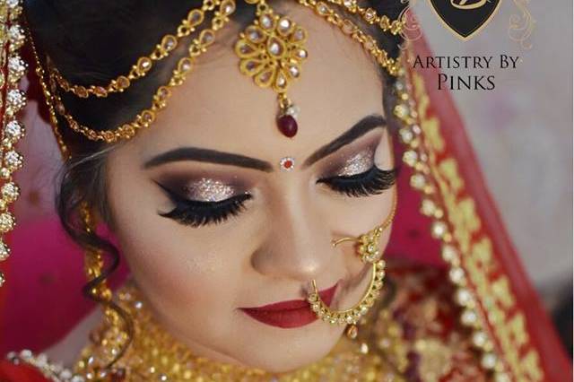 Bridal makeup