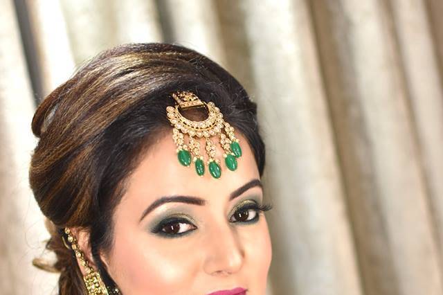 Bridal makeup