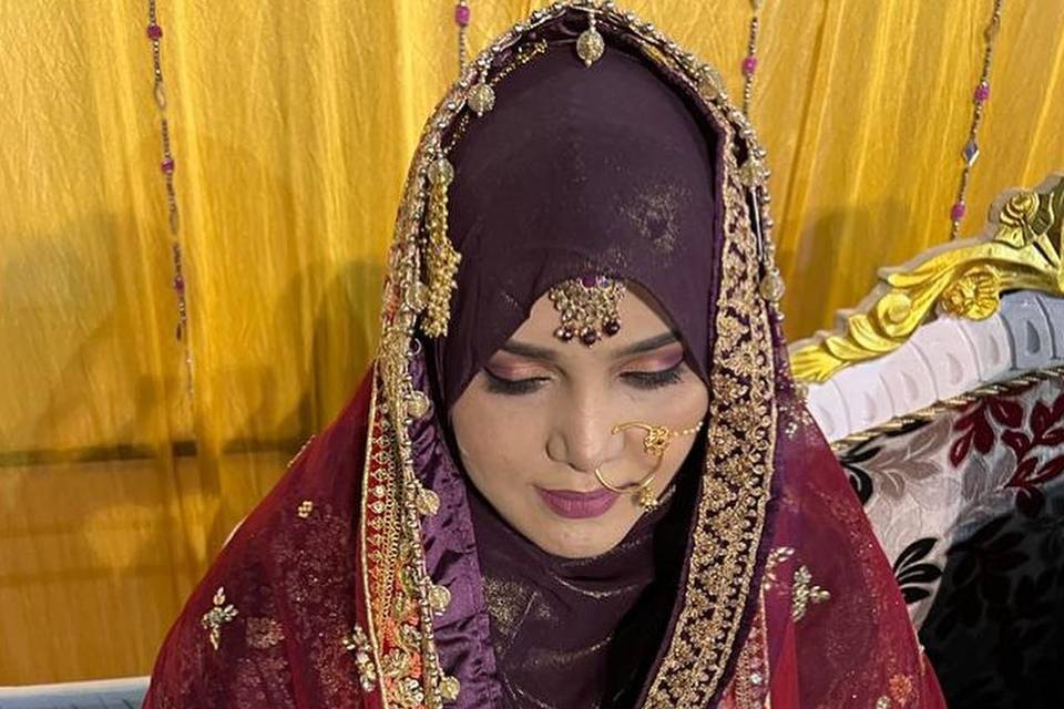 Bridal makeup