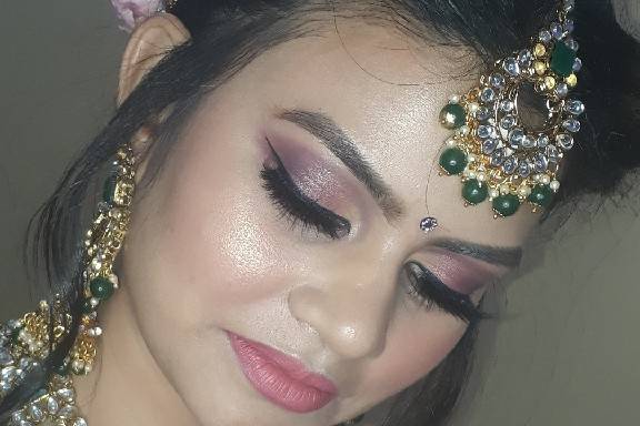 Bridal makeup